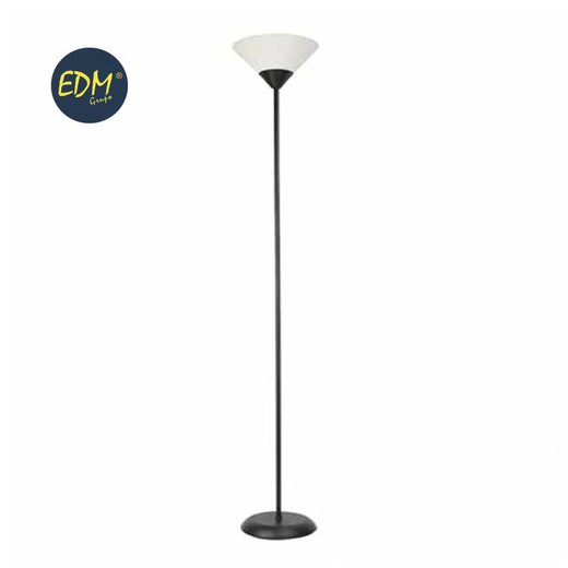 Lampadaire miami noir modèle e27 100w edm