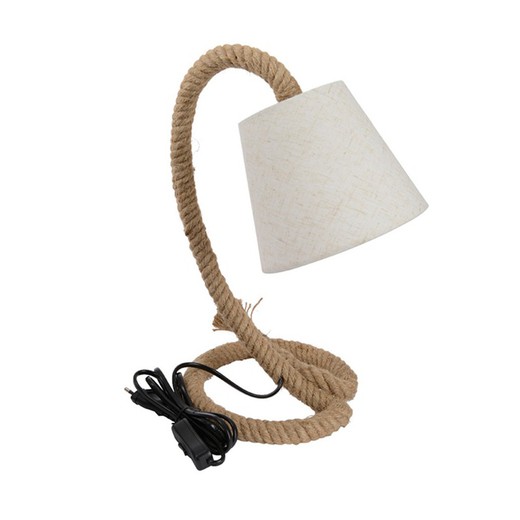 Lampe de table avec corde