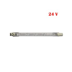 lâmpada de halogênio linear 150w 118mm 24v