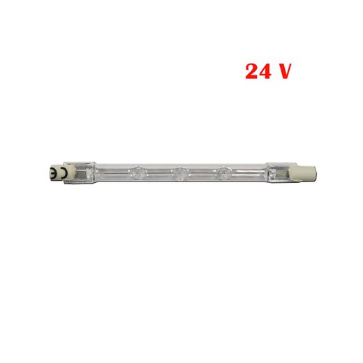 lâmpada de halogênio linear 150w 118mm 24v