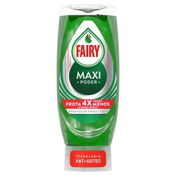 Lavavajillas fairy maxi poder 440ml antigoteo