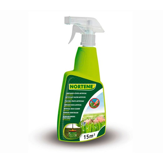 Limpiador de césped artificial con efecto antiestático 750ml. Nortene