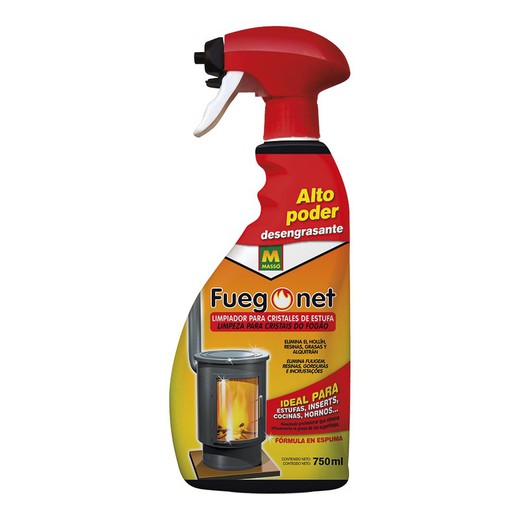 Limpador de vidro para fogão Fuegonet - 750ml