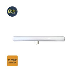 Linestra led 1 douille s14d 7w 500 lm 2700k lumière chaude ø 3 x 30 cm edm