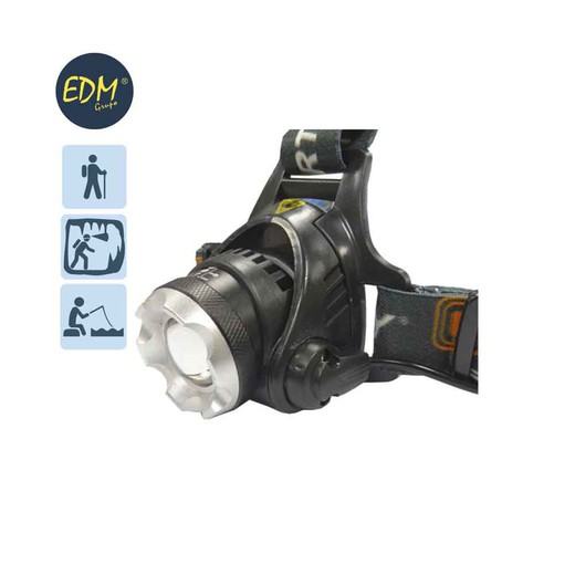 Linterna de cabeza 1 super led t6 10w cree edm