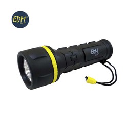 Lampe de poche en caoutchouc à 3 leds fonctionnant avec 2 piles lr20