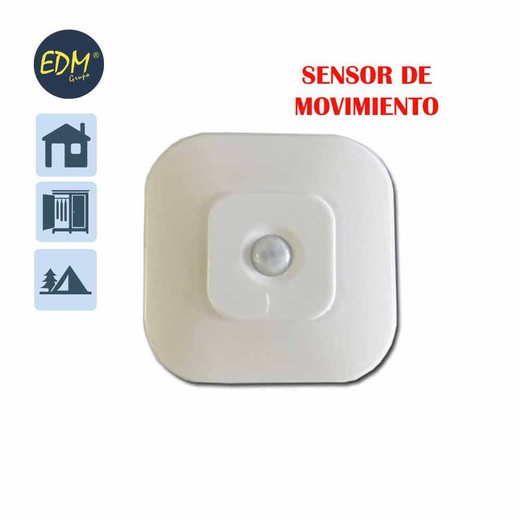 Linterna para pared con sensor 8 leds