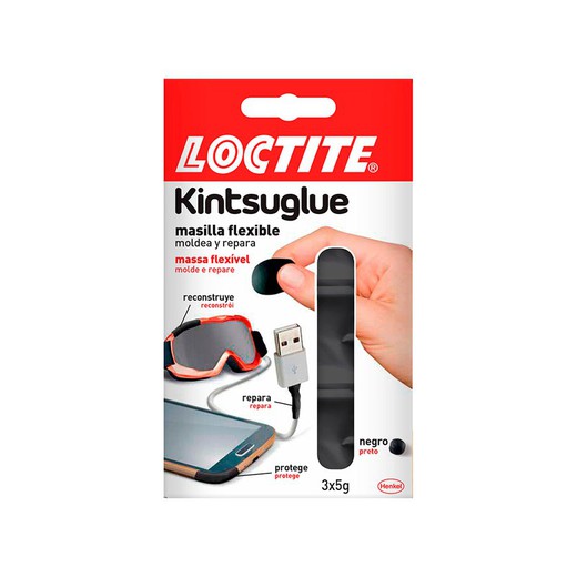 Loctite kintsuglue preto 3x5g