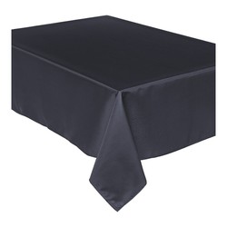 Mantel anti manchas negro 240x140cm polyester