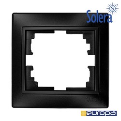 Marco para 1 elemento grafito 83x81x10mm s.europa solera erp71ngu