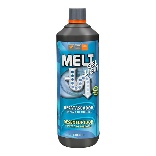 melt gel light desatascador sin acido sulfurico