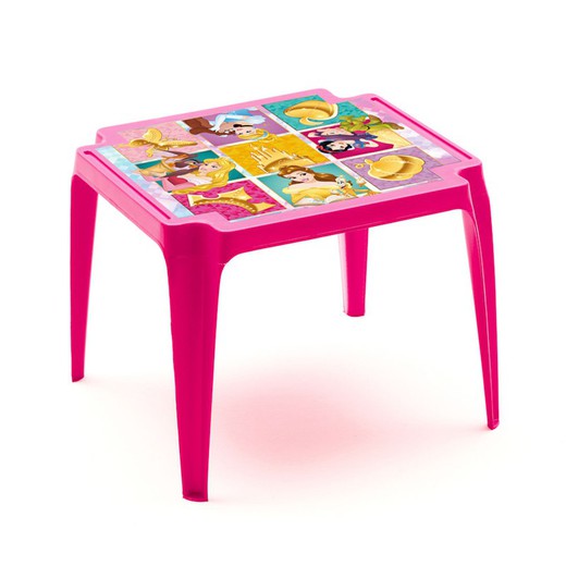 modelo de mesa infantil princesas da disney