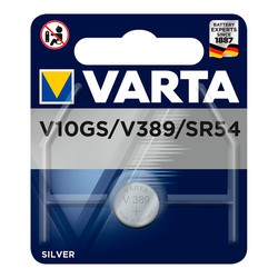 Bateria micro botão varta 1.55v v389