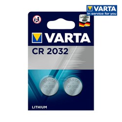 Micropilha de lítio cr2032 3v varta blister 2 unidades