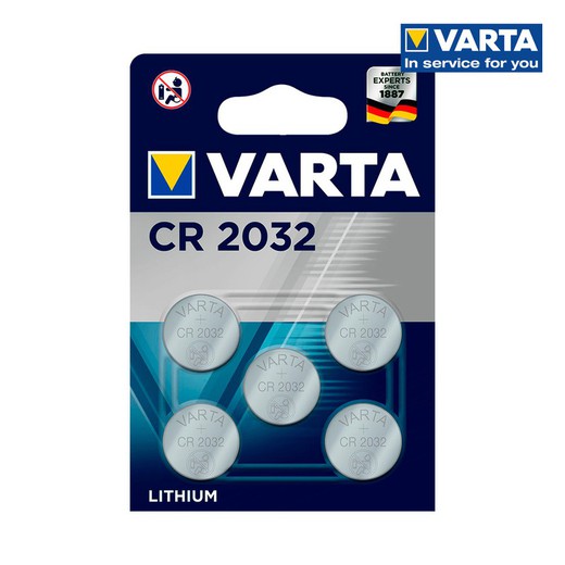 Micropile lithium cr2032 3v varta blister 5 unités