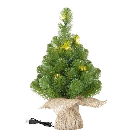 Mini sapin de Noël 10 led et 25 branches