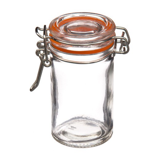 mini pot en verre hermétique 60ml