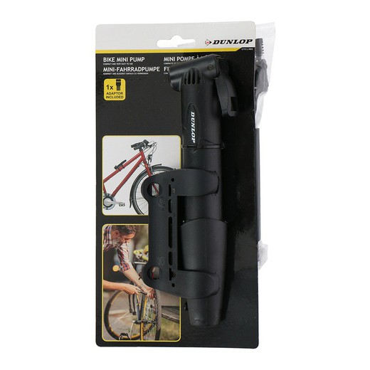 Mini inflador para bicicleta dunlop