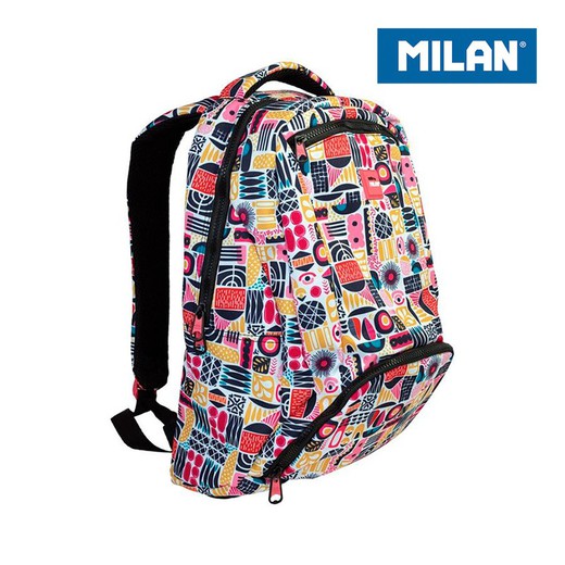 Sac à dos scolaire 28l. Formes milan