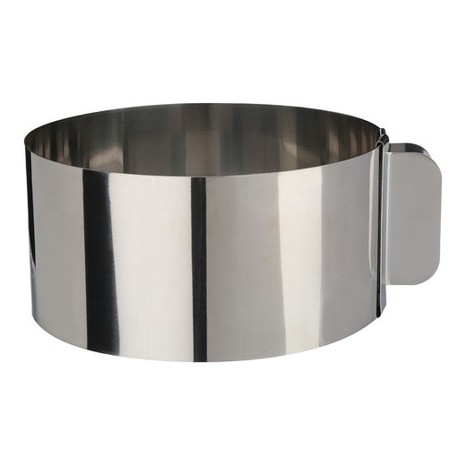 Molde para emplatar extensible inox diam.16cm a 30cm