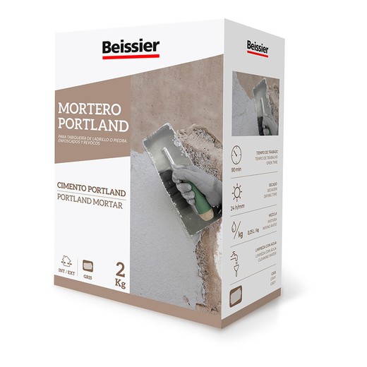 Mortero portland 2kg beissier