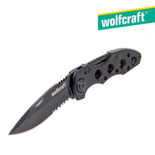 Navaja para ocio con cuchilla plegable 4289000 wolfcraft