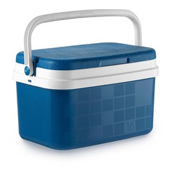 Nevera de camping 16 l. Azul modelo campos 43x29x25,5cm sp berner