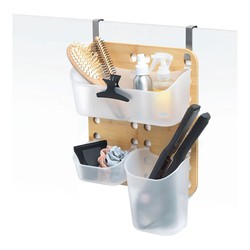 Organizador Para Baño Colgante Bambú L 36,5x28x10cm Jobgar