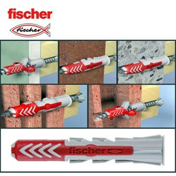 Pack 100 duopower fischer 6x30 caja 100 unidades