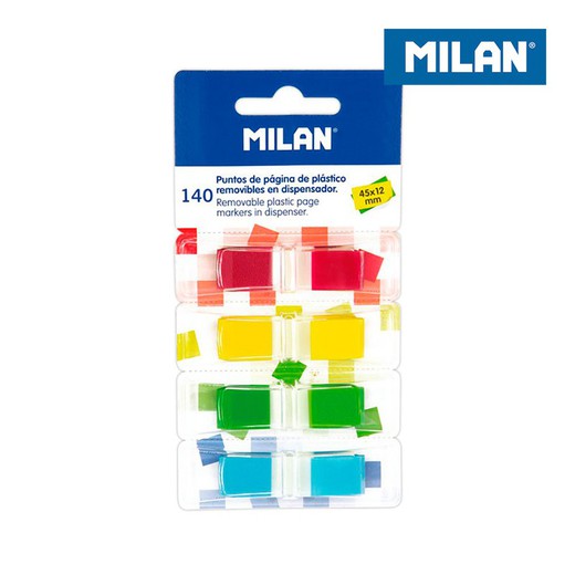 Pack 140 points page dans 4 distributeurs milan