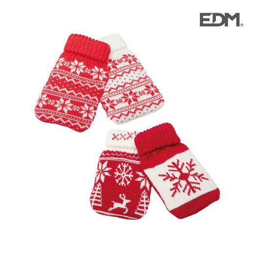 pack 2 sacos de autoaquecimento - com capa de natal - edm