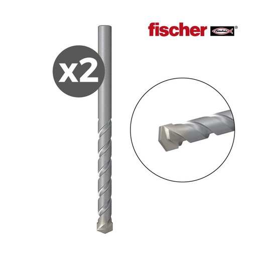 Pack 2un foret pierre ds hm 4,0x38 / 75 fischer