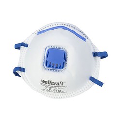 Pack 3 Masques Anti-Poussière Ffp2 V Avec Valve 4840000 Wolfcraft