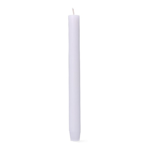 Pack 4 velas color blanco rustico 85gr