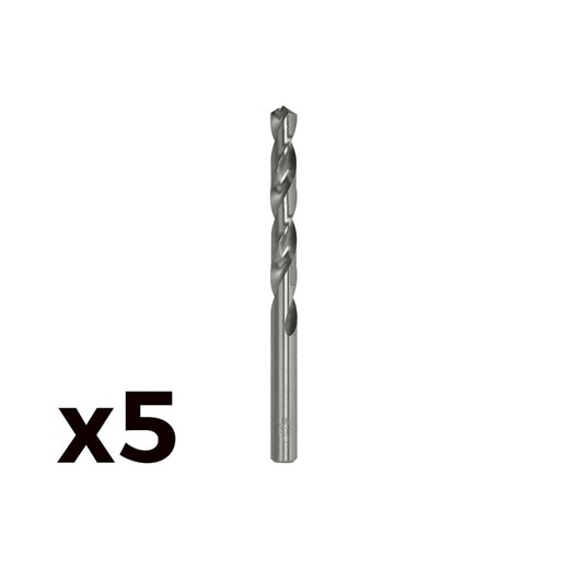 Pack 5 brocas cilind. A.rapido de 13.00mm m13