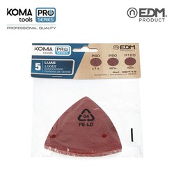 Pack 5 lijas para 08765 koma tools