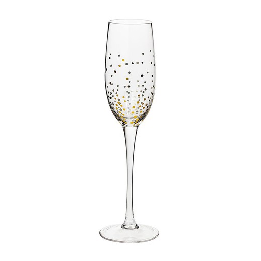 Pack 6ud copa de cava 21cl coleccion 'happy new year'