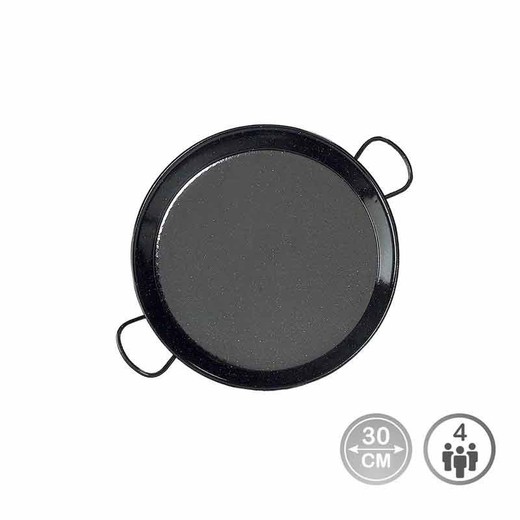 Panela de paella esmaltada para indução e fogão de cerâmica ø30cm (4 pessoas)