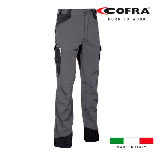 Pantalon hagfors gris oscuro negro cofra talla 38