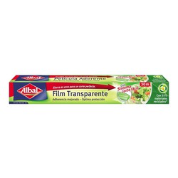 Papel film transparente 30m albal