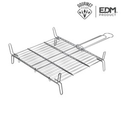 Parrilla doble 45x45cm edm