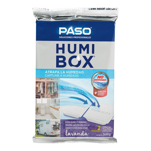 Paso humibox lavanda 10uds. 2x60g 704002