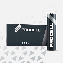 Pile alcaline lr03 duracell procell (rétractable 10 unités)