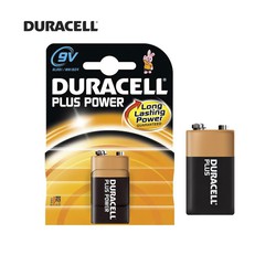 Pila duracell plus power 6lr61 9v (blister 1 pila)