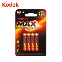 Pilha alcalina Kodak lr03 (blister 4 pilhas)