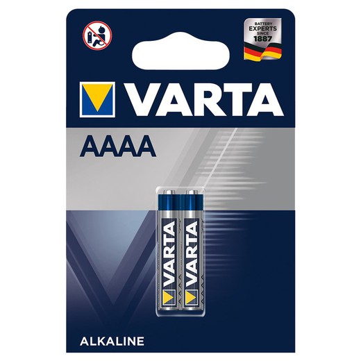 Varta bateria aaaa blister 2 unidades