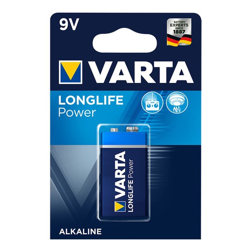 Pila varta alkalina 6lr61 9v (blister 1 pila)