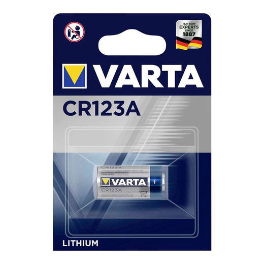 Batterie Varta cr123a 3v (blister 1 batterie)