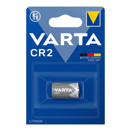 Pila varta lithium cr2 (blister 1 unid) ø15,6x27mm