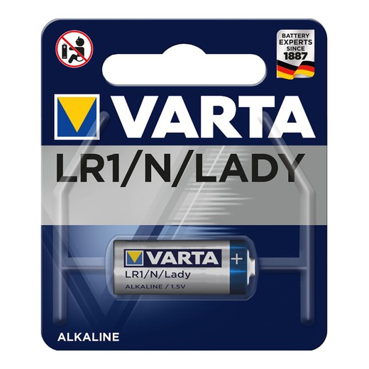 Bateria Varta lr1 senhora 1,5v bolha 1uni